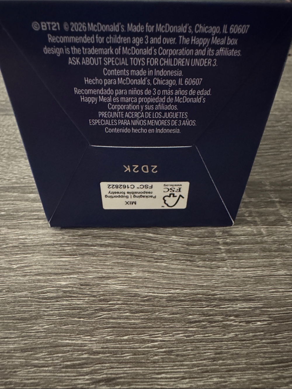BT21 CHIMMY McDonald’s Happy Meal Collector’s Figure - Picture 3 of 3